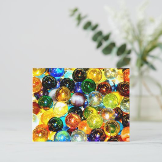 Murmeln Postkarte (Stehend Vorderseite)