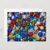 Murmeln Postkarte (Vorne/Hinten)