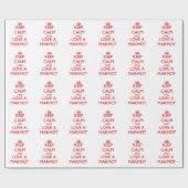 Murmeltier Geschenkpapier (Flach)