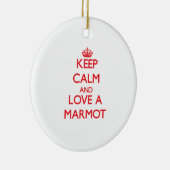 Murmeltier Keramikornament (Rechts)