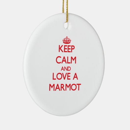 Murmeltier Keramikornament (Rechts)