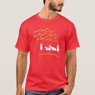 Murmeltierblick auf Fliegenvögel Shirt