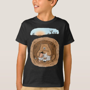 Murmeltiere Frauen Mama Murmeltiertag Kaffee Erste T-Shirt