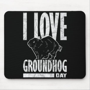 Murmeltiere ich liebe den Murmeltiertag _2 Mousepad