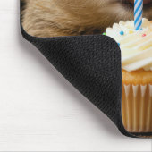 Murmeltiere Mit Einem Geburtstagscupcake Mousepad (Ecke)
