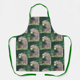 Murmeltiers-All-Over-Druck-Schürze Schürze
