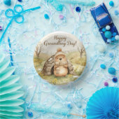 Murmeltiers Wasserfarbe Pappteller (Party)
