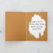 Murmeltiers zum Geburtstag mit Handschellen Karte (Innenseite)