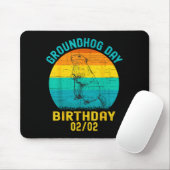Murmeltiertag Geburtstag 2. Februar Lustiger Gebur Mousepad (Mit Mouse)