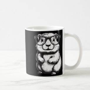 Murmeltiertag Murmeltier In Gles Süßes Tier Erde Kaffeetasse