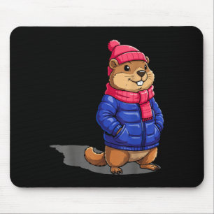 Murmeltiertag Schatten Lustiger Murmeltiertag Gebu Mousepad