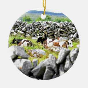 Murmuh-Kühe Keramikornament