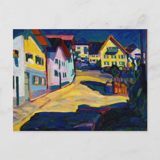 Murnau, Burggrabenstraße 1 | Kandinsky Postkarte (Vorderseite)