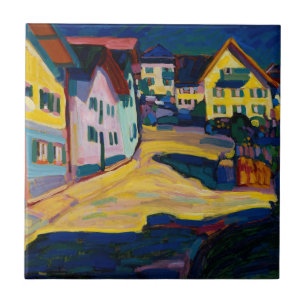 Murnau Burggrabenstrasse 1 - Wassily Kandinsky Fliese