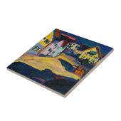 Murnau Burggrabenstrasse 1 - Wassily Kandinsky Fliese (Seite)