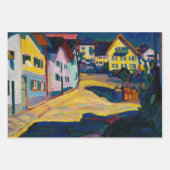 Murnau Burggrabenstrasse 1 - Wassily Kandinsky Geschenkpapier Set (Vorderseite)
