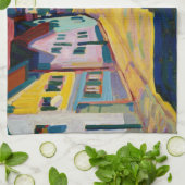 Murnau Burggrabenstrasse 1 - Wassily Kandinsky Geschirrtuch (Gefaltet)