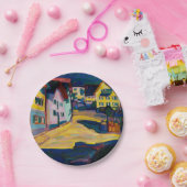 Murnau Burggrabenstrasse 1 - Wassily Kandinsky Pappteller (Party)