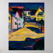 Murnau Burggrabenstrasse 1 - Wassily Kandinsky Poster (Vorne)