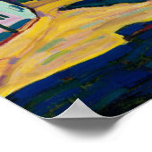 Murnau Burggrabenstrasse 1 - Wassily Kandinsky Poster (Ecke)