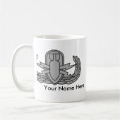 Muroc EOD grundlegende Abzeichen-Tasse Kaffeetasse (Links)
