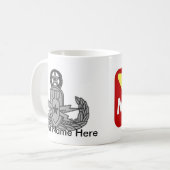 Muroc EOD MasterBadge Kaffee-Tasse Kaffeetasse (Vorderseite Links)