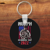 Murph 2022 Workout Challenge American Memorial Schlüsselanhänger (Vorderseite)