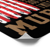 Murph Challenge Memorial Day Workout American Poster (Ecke)