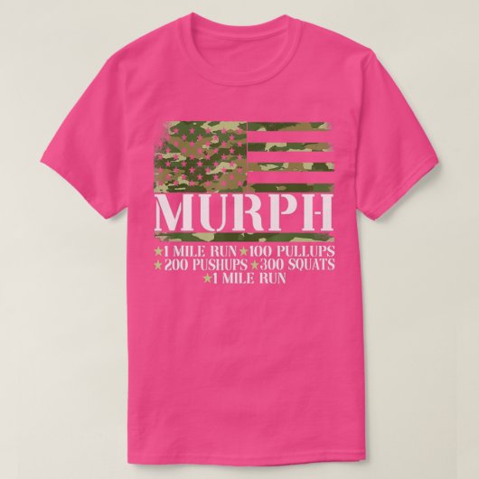 Murph Memorial Day Workout T-Shirt (Design vorne)