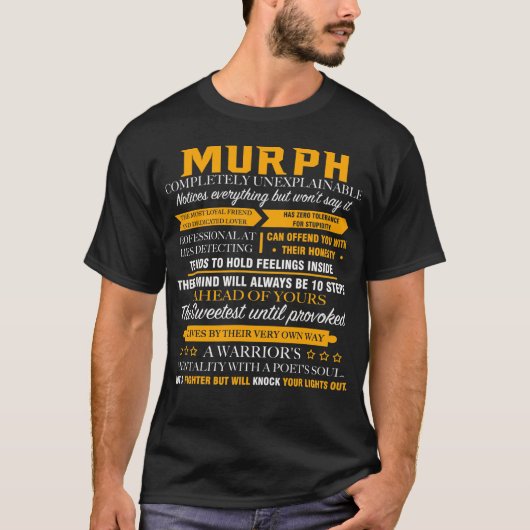 MURPH völlig unerklärlich T-Shirt (Vorderseite)