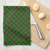 Murphy Clan Tartan Irish Designed Print Handtuch (Viertel Falte)