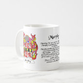 Murphy Crest Tasse (Vorderseite Links)
