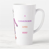 'Murphy' - Ein Curmudgeon lebt hier Latte Tasse (Rechts)