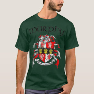 Murphy Familienwappen Coat of Arms Nachname Gesche T-Shirt