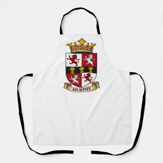 Murphy Family Coat of Arms Apron Schürze (Vorderseite)