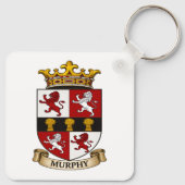Murphy Family Coat of Arms Keychain Schlüsselanhänger (Rückseite)