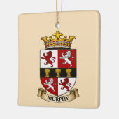 Murphy Family Coat of Arms Ornament (Links)