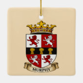Murphy Family Coat of Arms Ornament (Rückseite)