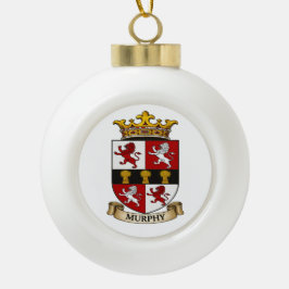 Murphy Family Coat of Arms Ornament