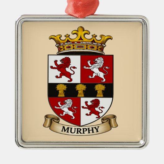 Murphy Family Coat of Arms Ornament (Vorne)