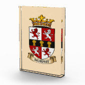 Murphy Family Coat of Arms Photo Block  (Rechts)