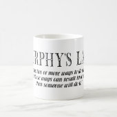 Murphy-Gesetz Kaffeetasse (Mittel)
