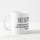 Murphy-Gesetz Kaffeetasse (Links)