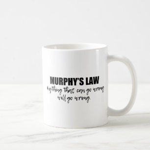 Murphy-Gesetz Kaffeetasse