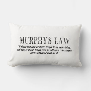 Murphy-Gesetz Lendenkissen