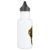 MURPHY-Hündchen jGibney das MUSEUM Zazzle Edelstahlflasche (Links)
