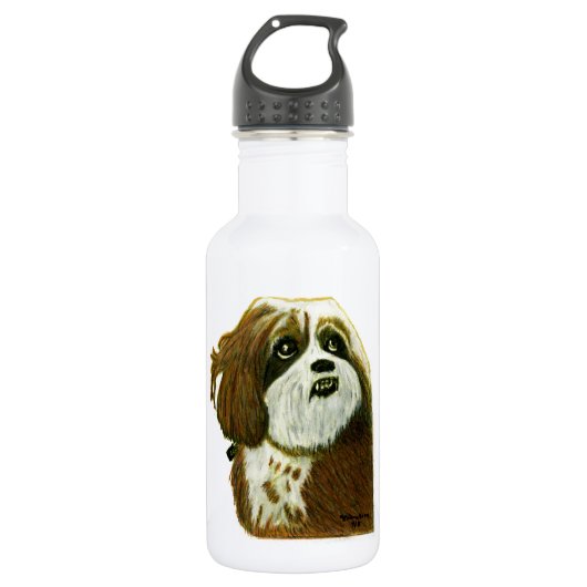 MURPHY-Hündchen jGibney das MUSEUM Zazzle Edelstahlflasche (Vorderseite)