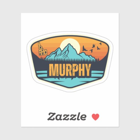 Murphy, Idaho Aufkleber (Blatt)