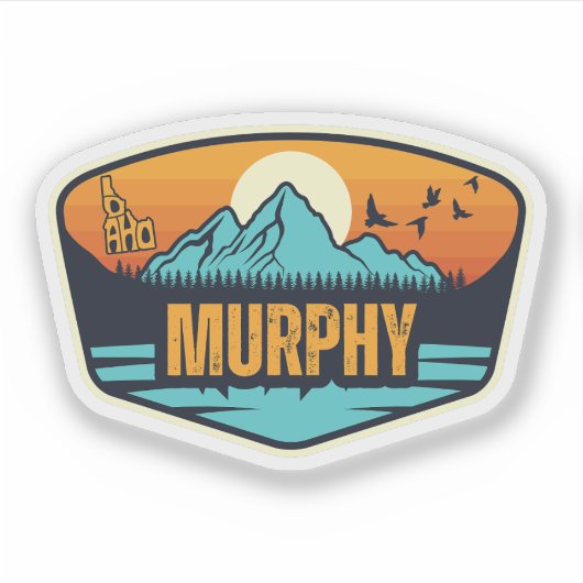 Murphy, Idaho Aufkleber (Vorderseite)