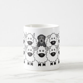 Murphy in den Schafen Kaffeetasse